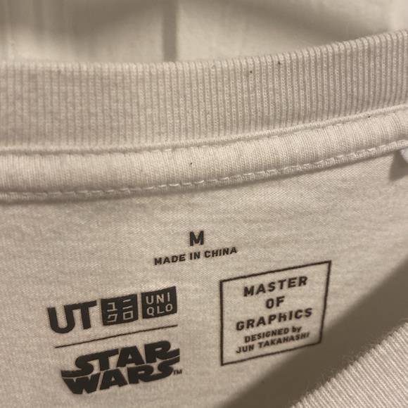 Uniqlo UT T-shirt M size Jun Takahashi Star Wars Mandalorian F/S Japan Import - Picture 4 of 6